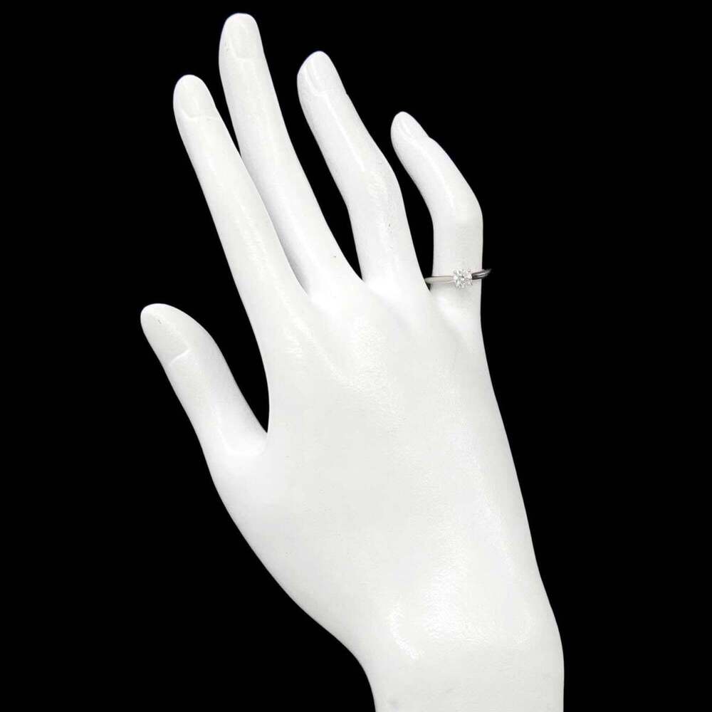 CARTIER Authentic Silver Diamond Ring - Picture 8 of 10